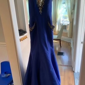 royal blue debs dresses